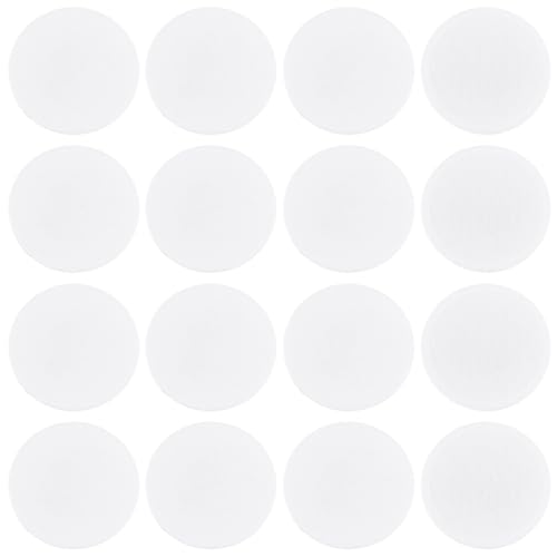 Image of GORGECRAFT 24Pcs Monotub Adhesive Filter Disks 75mm Diameter Cotton Filter Patches Stickers 2mm Thick Round Wide Mouth Mason Jar Lids Pads Replacements for Mushroom Cultivation Growing Accessories