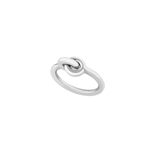 Breil Gioiello TJ3480 collezione TIE UP, ANELLI da DONNA in ACCIAIO colore ARGENTO misura 12 con SENZA PIETRE