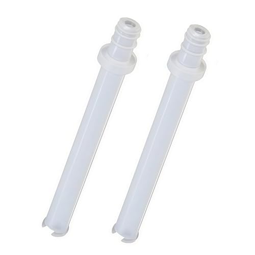 (2 pack) 162416-000-000 silicone tube Milk Frothing silicone Pipe Tube Compatible with Mr Coffee BVMC-ECMP1000 BVMC-ECMP1000RB BVMC-ECMP1102 Coffee Maker Milk foam straw