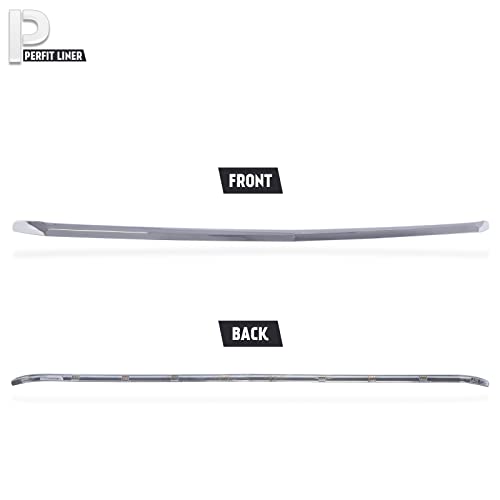 image for Perfit Liner Front Chrome Hood Panel Molding Compatible with 2007-2010