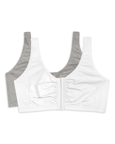 Image of Fruit of the Loom Women's Multi-Pack Front Close Sports Bra