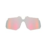BleeqUp Ranger Photochromic Lenses, Change Color under UV Light (Red-Black)
