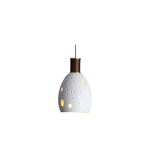 Lampes suspendues rétro industrielles en béton pour salon et cuisine