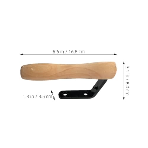 Mango de plancha de vapor contra quemaduras sustituto de madera para calderas 3