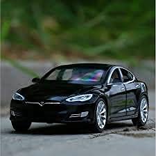 Image of Alloy Car Model Diecasts Metal Toy with Sound /Light /Pull-Back Off-Road Vehicles Car Model Collection Kids Toys Gift Multicolor Pack of 1 (1: 32 Model S)