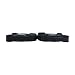 PLIXO Foldable Dual USB Cooling Fan Pad 33×24cm Lightweight Plastic Laptop Cooler 0.1kg For Ultrabook Gaming Notebook