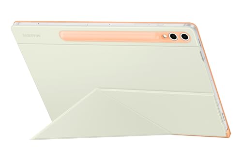 Image of Samsung Smart Book Cover Dual Viewing Positionable Folio Tablet Case for Galaxy Tab S9+ | S9 FE+ | Tab S10+, Orange