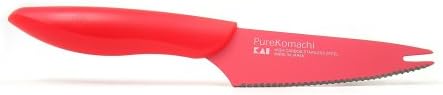 Pure Komachi by Kai 6-Inch Stainless-Steel Tomato Knife with Serrated Edge
