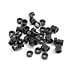 Pulpdent Corporation CR6 Code Rings Silicone Standard 100/Pk Black