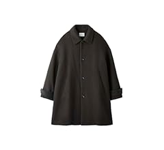 Amazon | [ミースロエ] ミドル丈ステンカラーコート MWFC245017