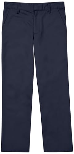 Classroom School Uniforms Unisex Flat Front Pant