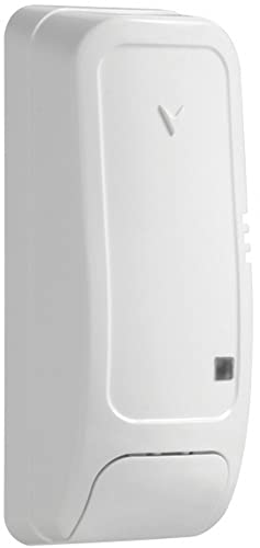 DSC PG9905 PowerG Wireless Temperature Detector, Compatible with PowerSeries Neo, PowerSeries Pro and Qolsys Panels; Wall or Ceiling Mount; Front and Back Tamper; Fully Supervised
