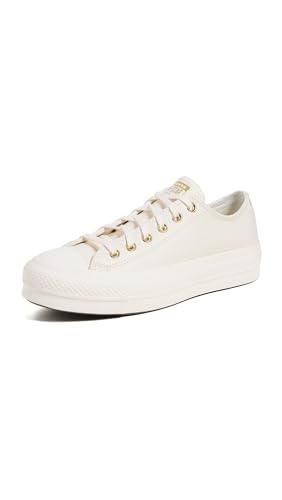 Baskets basses Converse CHUCK TAYLOR ALL STAR LIFT PLATAFORM GOLD - vue 8