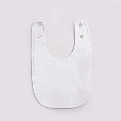 Maiwa Waterproof Terry cloth Baby bibs with Snaps for newborn girl boy, drool and teething for baby