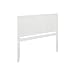 Atlantic Furniture AR286842 Madison Headboard, Queen, White