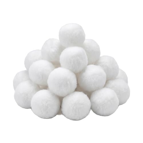 Bomxmon 1.54lbs Reusable Pool Filter Balls High-Efficiency Media Replaces 75lbs Filter Sand for Sand Filter System Pool Filter Balls for Sand Filters for Swimming Pools Aquariums