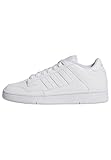 Tomaia in materiale sintetico adidas Unisex - Bambini e Ragazzi Rapid Court Low Junior Shoes, Ftwr White/Ftwr White/Dash Grey, 39 1/3 EU