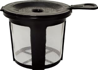 CULINARY CHEF 2-in-1 Single Serve/Ground Coffee Maker with Reusable Stainless Steel Mesh Grounds Pod, Optimal Brew Temperature for Hot, French, Italian, or DIY Iced Blends, Black image 4