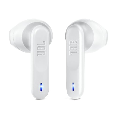 JBL Vibe Flex Draadloze Bluetooth-hoofdtelefoon, driver 12 mm, afspelen 32 uur, waterdicht en stofdicht IP54 - wit - Afbeelding 4