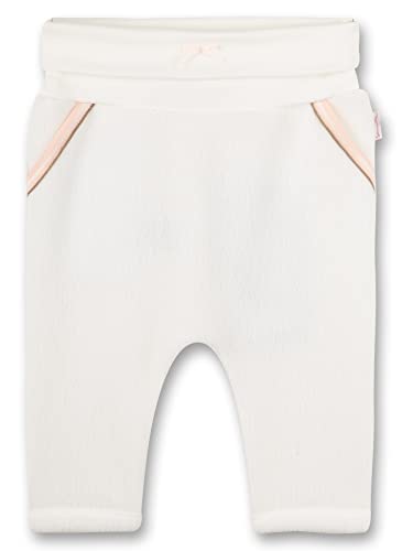 Sanetta Baby-Mädchen FIFTYSEVEN Sweathose beige Freizeithose, Ivory, 62