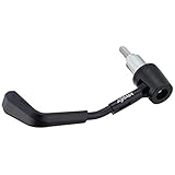 キジマ(Kijima) バイクパーツ レバーガード タイプR クラッチ左側 φ22.2mmハンドル用 14/16/18mm対応 ブラック 204-2164