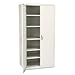 Assembled Storage Cabinet, 36w x 24-1/4d x 71-3/4h, Putty