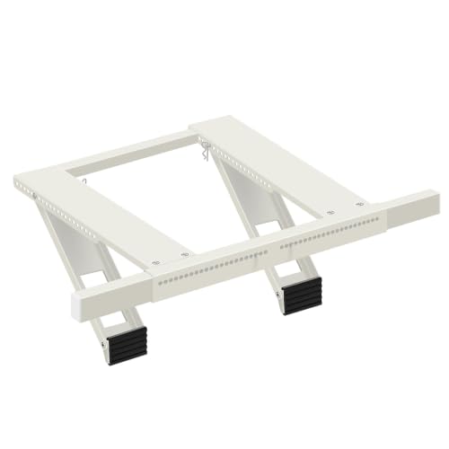 Image of Jeacent Window AC Bracket No Drill, Heavy-Duty Window Air Conditioner Support Bracket, Up to 200lbs, Fits Single or Double Hung Windows