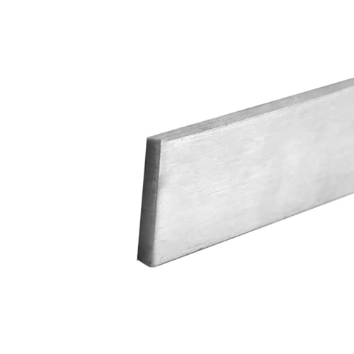 Undersized Key Stock, 316 Stainless Steel, Plain, 12 in L, 1/2 in W, 1/2 in H, Mfr: WWG800500050012-A