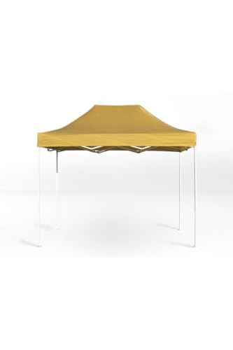 Carpa Plegable 3x2 Eco - Crema - Impermeable - Cenador Ideal para Jardín, Playa, Terrazas - imagen 2