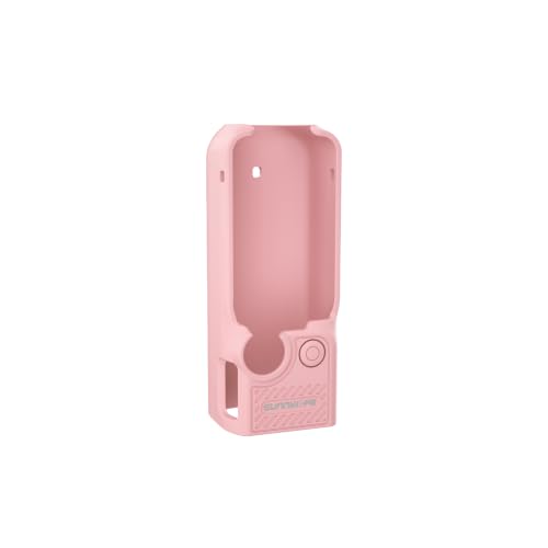 Twaxl DJI OSMO Pocket 4P/4/3 ��p TPU�\�t�g�P�[�X�i���M�݌v�E�y�ʁE�O���b�v������E�J���t���J���[�j (Pink)