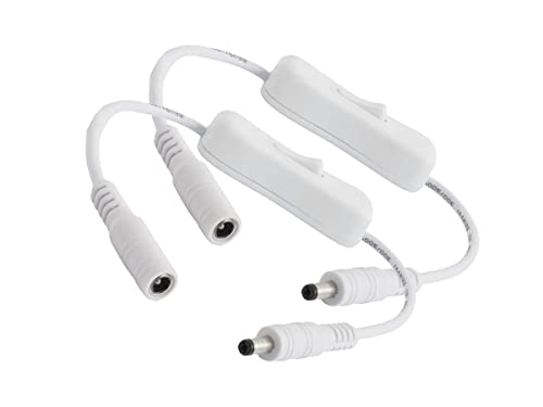 Cavi DC 3.5x1.35mm - 10 Pezzi Da 0.3m, Per CCTV, LED, DVR, 1A - Foto 2