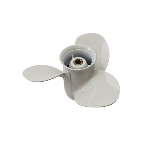Hélice de bateau 9 1/4 x 8 pour réparer un moteur hors-bord 9.9 à 20 CV défaillant 3 pales