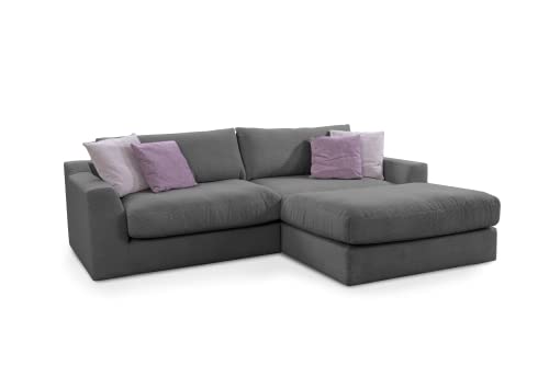 Fiona Angolo 277 x 90 x 199 cm larghezza x altezza x profondità antracite