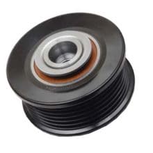 New Professional Grade OE 6 Groove Decoupler Pulley Compatible with Dodge Challenger, Charger, Durango, Ram, ProMaster Vans, Cherokee 2011-2024 Replaces 05184692AB 5184692AB 37181P 920972 920972A