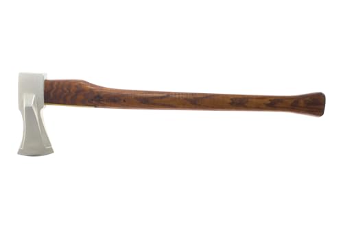 Stubai Superspalter 1800g Spaltaxt 671922 | Profi-Axt aus Kohlenstoffstahl mit Eschenstiel & Keilstegen | Hocheffiziente Holzhacke für Kaminholz & Brennholz | Geschmiedet & Poliert (1800 Gramm)