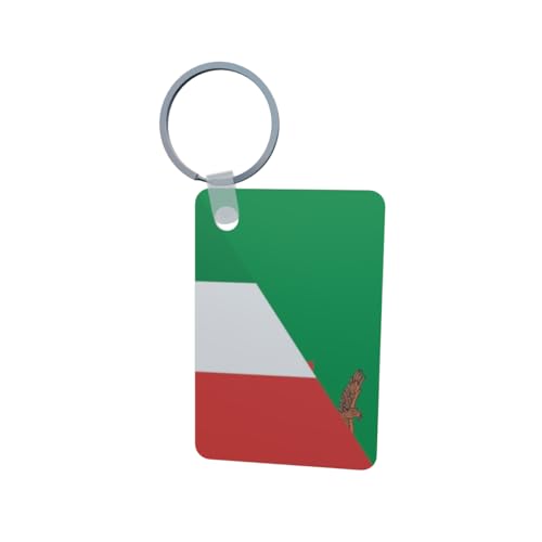 U24 Porte-clés Zambie - Italie - Aluminium - 50 x 47 mm