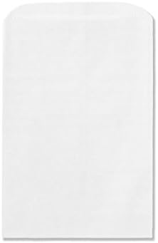 A1 Bakery Supplies 16 x 24 Flat White Paper Bags Good for Candy,Pharmacy, Cookies, Small Gift, Crafts, Party Favor, Sandwich, Jewelry,Gift Bags Shopping Sales Tote Bags Merchandise 25 pack