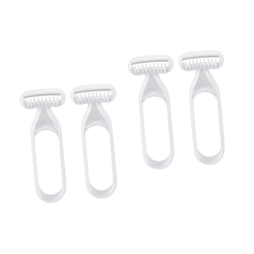 SOESFOUFU 2sets Body Hair Trimmer Leg Underarm Hair Shaver Grey for Women 2pcs*2