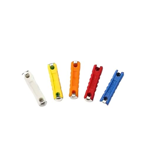 Fusibles voiture classiques et vintage | Kit de 100 pièces torpille 5A à 25A pour auto ancienne