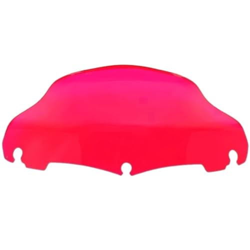 Déflecteur pare-brise moto 9 pouces rouge pour Road Glide Ultra Custom FLTR
