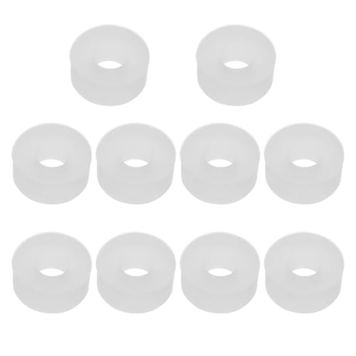 SOLUSTRE 10 Pièces Bagues D'étanchéité En Silicone Pour Mandrin De Gonflage Compactes Pour Embout De Gonfleur D'air Utilisation Polyvalente Pneus Voiture...