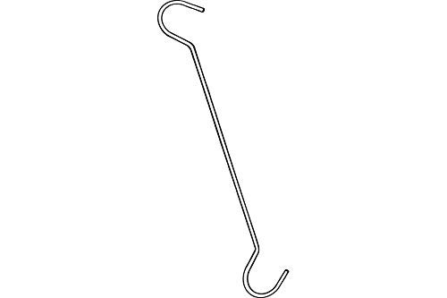 6" L Metal Double C Hooks - Ceiling Sign Holder/Ceiling Item Hangers - 40 Pack