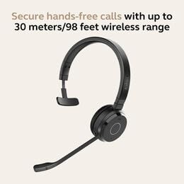 Amazon.co.jp: Jabra Evolve 65 TE ヘッドセット ワイヤレス 片耳