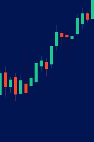  Crypto Cryptocurrency Chart [Bitcoin] Journal - Diary Writing Paper Notebook Office Note Pad