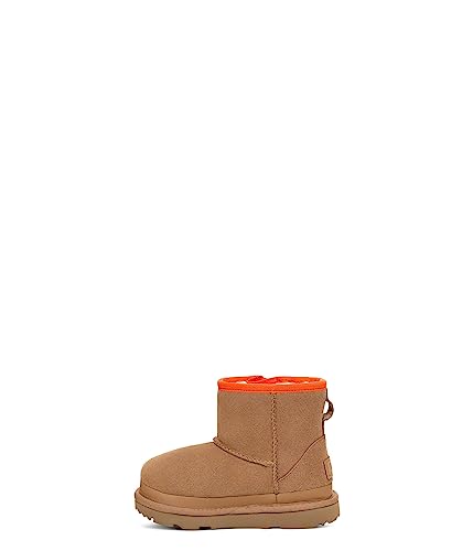 UGG Kids' Classic Mini Zipper Tape Logo Boot4
