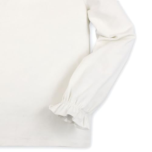 Image of Hope & Henry Girls' Peter Pan Mix Media Top