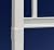 Milan 27"W x 56"H Vinyl Trellis