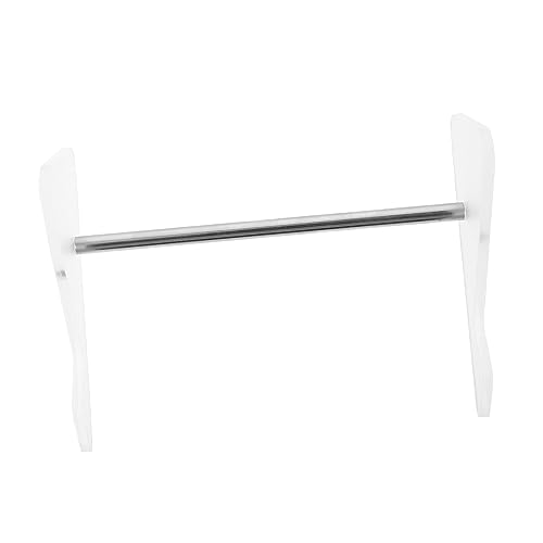 Abaodam Acrylic Keyboard Stand for Desk Mechanical Holder with Stepped Design for Ergonomic Typing Durable Reliable Desktop Keyboard Lifter for Gaming and Office Use