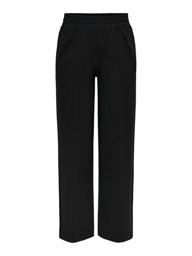 Only Pantaloni da Donna Onlpoptrash-Suki Life MW Pant Pnt Noos, Nero, S