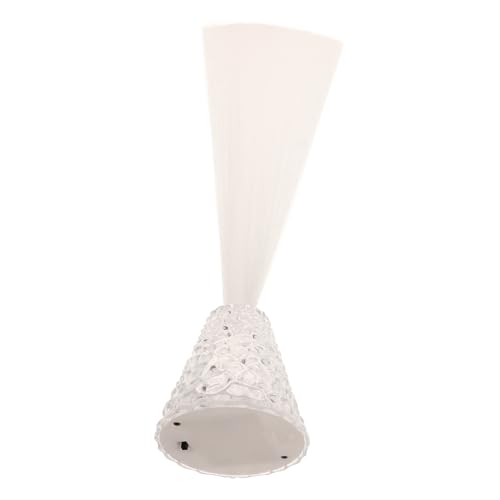 Hemobllo Color-Changing Fiber Optic Lamp with Battery-Powered Base Fairy Decoration for Bedrooms Parties and Weddings Enchanting Indoor Atmosphere Light